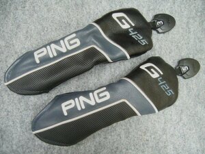 PING ピン G425 HY ハイブリッド UT用×2個セット ユーティリティー用 ヘッドカバー