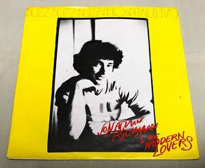 ◆78年 オランダORG◆ JONATHAN RICHMAN & THE MODERN LOVERS / BUZZ BUZZ BUZZ ◆貴重ジャケット付き/レアEP