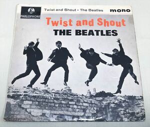 ◆UK ORG MONO◆ BEATLES / TWIST AND SHOUT ◆THE PARLOPHONEリム　4曲入りEP