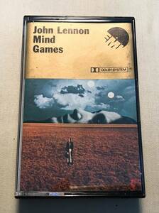 ◆UK ORG カセットテープ◆ JOHN LENNON / MIND GAMES ◆