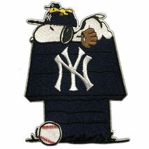 MLB ニューヨーク・ヤンキース スヌーピー ウッドストック ワッペン_画像1