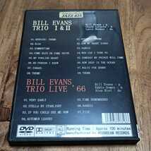 ビル・エヴァンス BILL EVANS TRIO 1&2 LIVE 66　高画質 DVD　ジャズピアノ　ワルツ・フォー・デビー ライブ_画像2