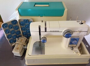 JANOME ジャノメ ミシン MODEL 804 ケース付き　カム付き