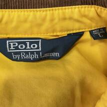 90's Ralph Lauren ラルフローレン　ファイヤーマンジャケット　黄色/イエロー　短丈　Lサイズ_画像9