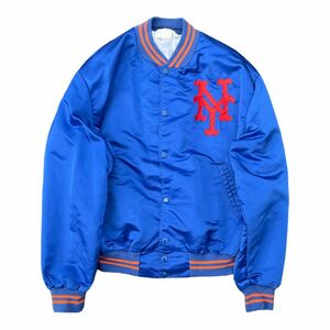 80's MLBオフィシャルライセンス ニューヨークメッツ　スタジャン　Mサイズ　