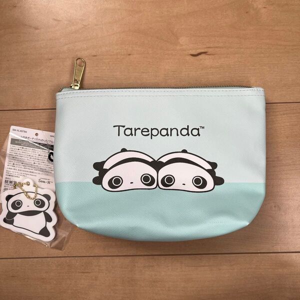 たれぱんだ チャーム付きポーチ