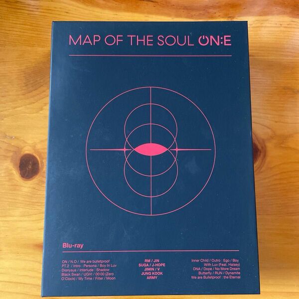 BTS MAP OF THE SOUL ONE Blu-ray