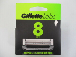 【新品未開封】Gillette Labs 替刃 ( 8個入 )　☆2024H1YO2-MIX1K-625-3