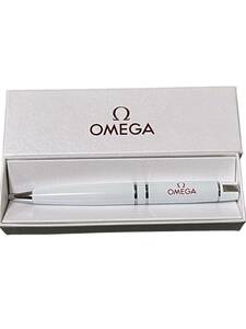 OMEGA オメガ　ペン　ボールペン　非売品　ホワイト