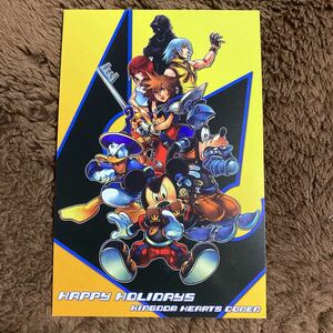  Kingdom Hearts ko- dead postcard solalik kai li Mickey skeni