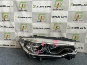 【GP美品】 純正品 BMW 5シリーズ G30/F90 ヘッドランプ 右 63117214964