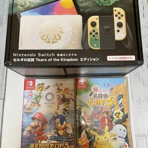 Nintendo Switch 有機ELモデル ゼルダの伝説 ティアーズ オブ ザ キングダムエディション　新品未開封