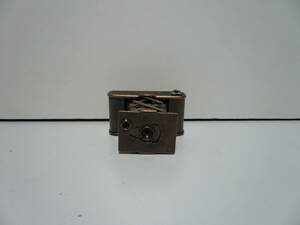 *JUGUETES EMB MARTI company antique pencil sharpener miniature [.. camera ] Spain made copper metal sharpener ⑪