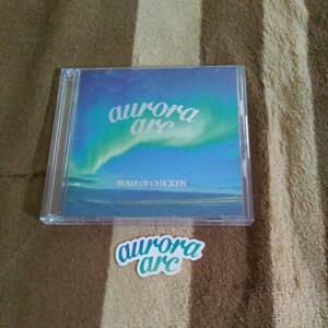 BUMP OF CHICKEN aurora arc(初回限定盤B)(Blu-ray付) ステッカー付き バンプオブチキン CD+BD
