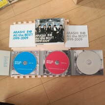 嵐 ベスト「ARASHI 5×10 ALL THE BEST 1999-2009」初回盤 3CD 大野智 相葉雅紀 松本潤 櫻井翔 二宮和也 _画像3