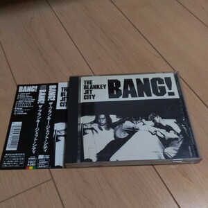 初回限定盤 THE BLANKEY JET CITY CD BANG! （浅井健一,中村達也,照井利幸,ブランキー・ジェット・シティ）廃盤 帯付き