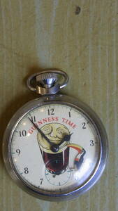 　INGERSOLL　GUINNESS TIME　ギネスビール　POCKET WATCH　ポケットウォッチ　アンティーク