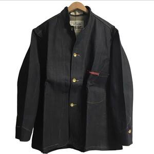 デッド 完品 VISIONAIRE No.31 BLUE LEVIS 2000 One-Pocket Sack Coat ポスター 1901 Model Miners-Coat Jacket Lot.214 / 501 506 XX RRL