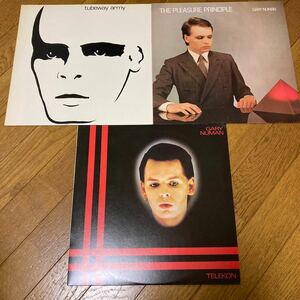 日本盤3枚セット Gary Numan Tubeway Army LP レコード