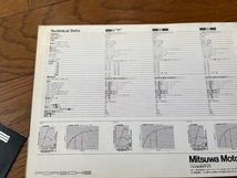 貴重！1971~1973年頃　ポルシェ911 914／6 Mitsuwaカタログ　プライスリストなど_画像4