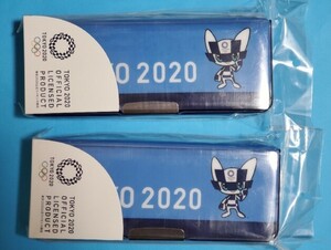 ふでばこ 2点　東京オリンピック　公式　新品　ふでいれ　筆箱　ペンケース