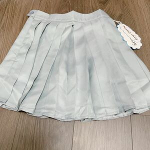 スカート ミニスカート コスプレ衣装 制服 プリーツスカート S グレー 