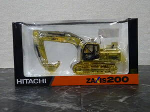 【ミニカー】 日立建機 油圧ショベル zaxis200 ZX200-5B GOLD 開封