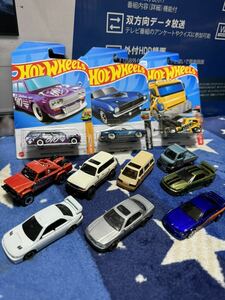 ホットウィール Hotwheels ベーシック マッチボックス トミカ ダットサン 510 S15 シルビア GT-R LS400 ワイスピ レッカー車 ルース