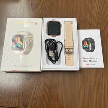 601p0532☆ Smart Watch 1.85インチ大画面 Bluetooth5.2通話機能付き スマートウォッチ アンドロイド対応 Android/iPhone対応 _画像1