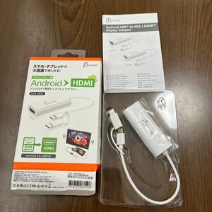 601p2002☆ j5 create JUA165C Android USB to HDMI Display Adapter