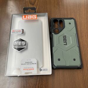 601p2409☆ URBAN ARMOR GEAR Galaxy S23 Ultra対応 耐衝撃ケース PATHFINDER オリーブ 【日本正規代理店品】 UAG-GLXS23ULT-OD