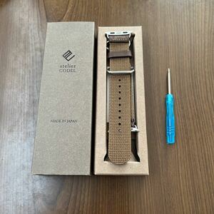 601p2436* atelierCODEL Apple watch band worker . highest. attaching feeling . pursuing 