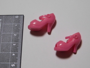  Jenny Licca-chan Blythe doll for shoes strap shoes heel pink doll 1/6