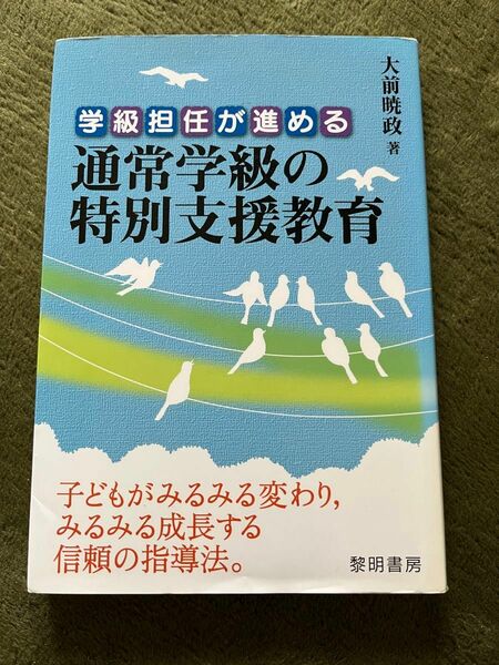 ★美品★学級担任が進める通常学級の特別支援教育 大前暁政／著