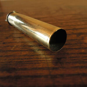 ショットガン No.24 ブラス シェル キーホルダー 真鍮 薬莢 ビンテージの画像3