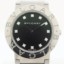 【ブルガリ】BVLGARI ブルガリ・ブルガリ BB26BSS QZ時計 12PD ダイヤインデックス ムーブメント動作OK_画像2