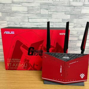 ASUS RT-AX86U ZAKU II EDITION 赤 ルーター ガンダム