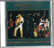 GRAND FUNK RAILROAD/LIVE IN UNIVERSITY OF HAWAII 30TH MARCH,1970_画像1