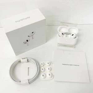 《未使用》Apple MTJV3J/A 【AirPods Pro 第2世代】【製造番号 : QVFRWPK49V】《家電・山城店》◆U785