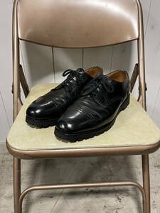 美品 USA製ALLEN EDMONDS 10 1/2 D 28.5㎝ ブラック アレンエドモンズ 革靴 キャプトゥー park avenue パークアベニュー