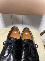 美品 USA製ALLEN EDMONDS 10 1/2 D 28.5㎝ ブラック アレンエドモンズ 革靴 キャプトゥー park avenue パークアベニュー_画像8