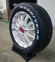 車検対応 Bounty Collection BD12 200系ハイエース・レジアスエース専用 グッドイヤー ナスカー 215/60R17 新品タイヤホイールセット_画像6