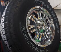 LEXXEL Balano JEEP JL JK ラングラー ヨコハマ ジオランダーAT G015 265/65R17 265/70R17 285/70R17 315/70R17 タイヤホイール 17インチ_画像4