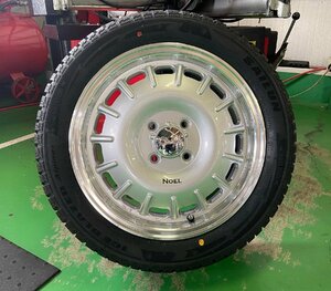 スタッドレス タフト デリカミニ スペーシアギア SAILUN WSL2 165/65R15 新品 タイヤホイールセット 15インチ 4本セット