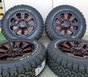 New!!ハイエース 200系 レジアスエース 16インチ BF グッドリッチ オールテレーン KO2 215/70R16 タイヤホイール ホワイトレター