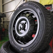 スタッドレス SAILUN WSL2 165/65R15 タフト デリカミニ スペーシアギア タイヤホイールセット 15インチ NOEL 新品4本セット_画像7