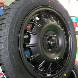 即納 スタッドレス SAILUN WSL2 165/65R15 タフト デリカミニ スペーシアギア タイヤホイール 15インチ NOEL 新品4本セット