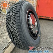 ジムニー シエラ JB74W タイヤホイール 4本セット 1台分 16インチ LEXXEL SwaGGer YOKOHAMA BluEarth 4S 215/70R16 オールシーズンタイヤ_画像7