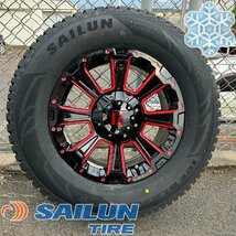 即納 スタッドレス デリカD5 エクストレイル RAV4 クロスロード CHR タイヤホイール セット 1台分 SAILUN WSTX 225/70R16 215/70R16_画像5