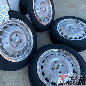 14インチ 155/65R14 スタッドレス タント ラパン N-BOX N-VAN ムーヴ Bounty Collection Noel ノエル ヨコハマ アイスガード iG52の画像7